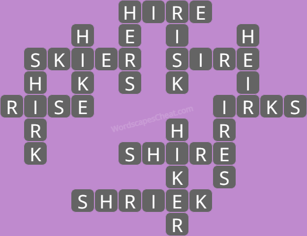 Wordscapes level 8268 answers