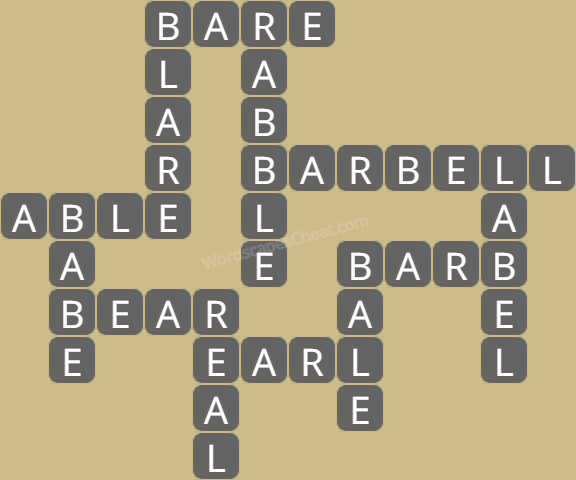 Wordscapes level 8322 answers