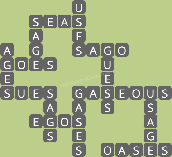 Wordscapes level 8343 answers