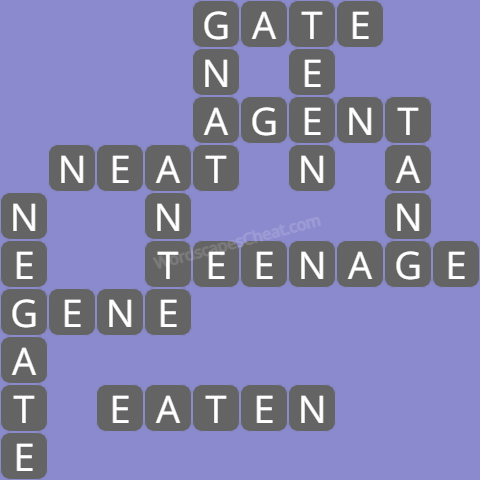 Wordscapes level 8367 answers