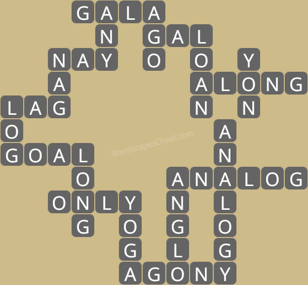 Wordscapes level 8402 answers