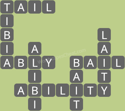 Wordscapes level 8433 answers