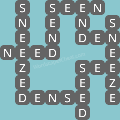 Wordscapes level 8436 answers