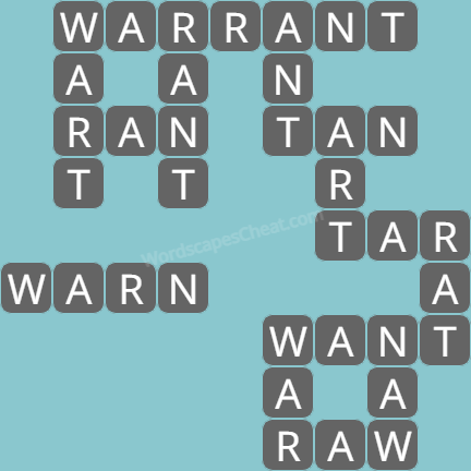 Wordscapes level 8516 answers