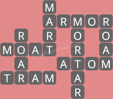 Wordscapes level 8521 answers