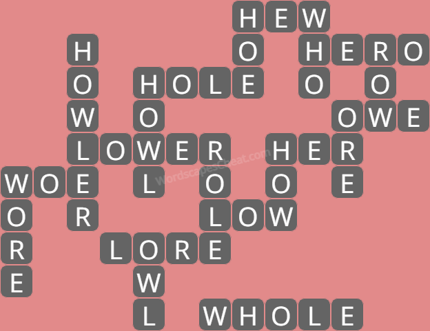 Wordscapes level 8531 answers