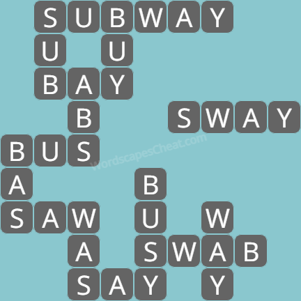 Wordscapes level 8536 answers