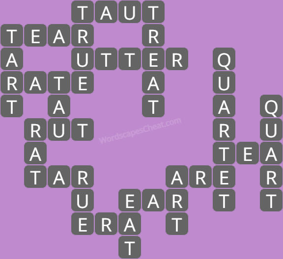Wordscapes level 8548 answers