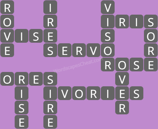 Wordscapes level 8558 answers