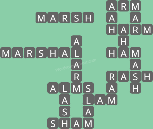 Wordscapes level 8565 answers