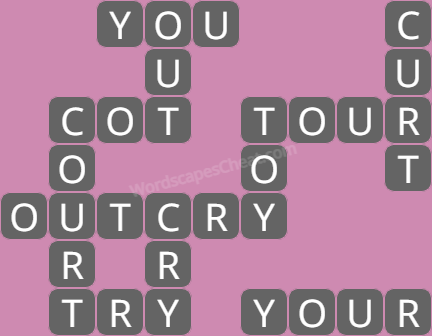 Wordscapes level 8599 answers