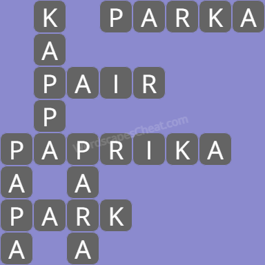 Wordscapes level 8627 answers