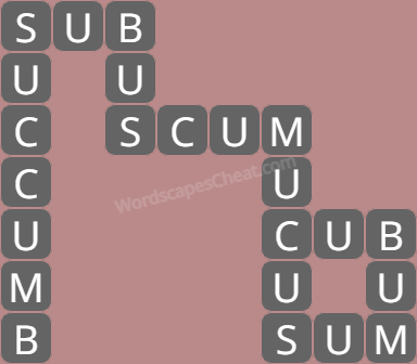 Wordscapes level 8650 answers