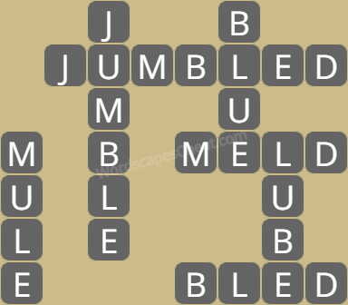 Wordscapes level 8652 answers