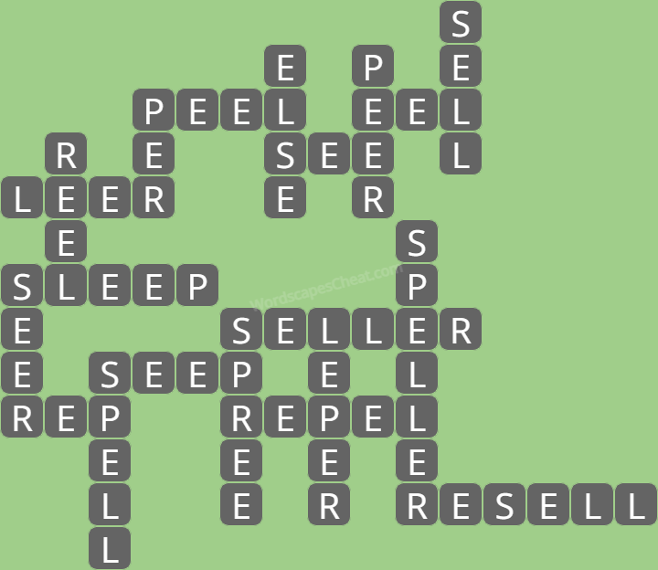 Wordscapes level 8654 answers