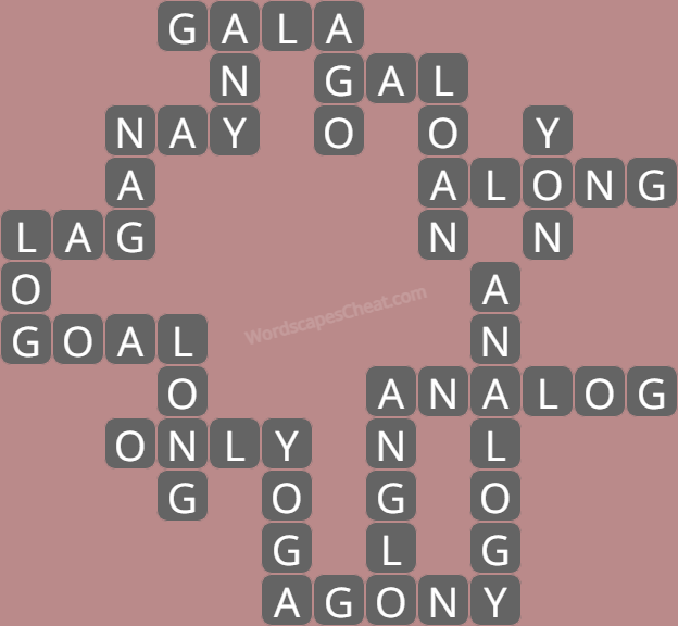 Wordscapes level 8660 answers