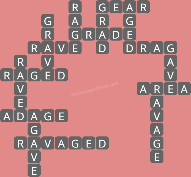 Wordscapes level 8671 answers