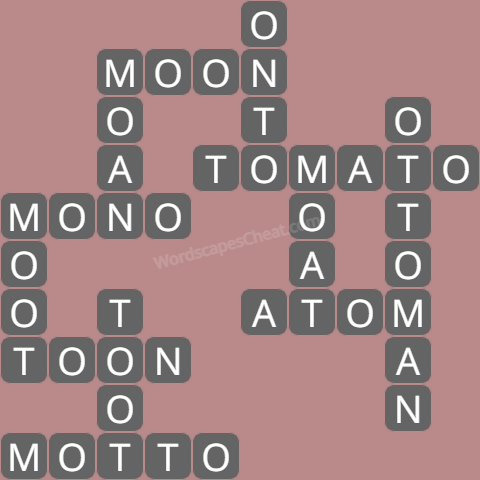 Wordscapes level 8690 answers