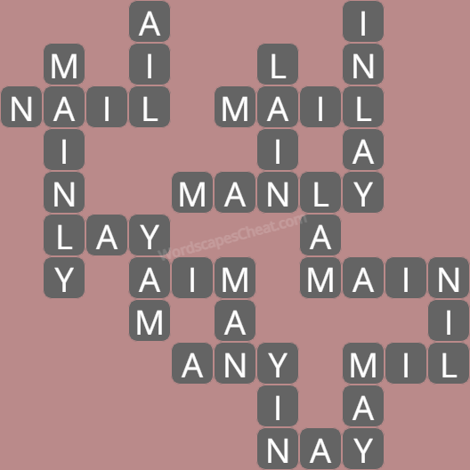 Wordscapes level 8700 answers