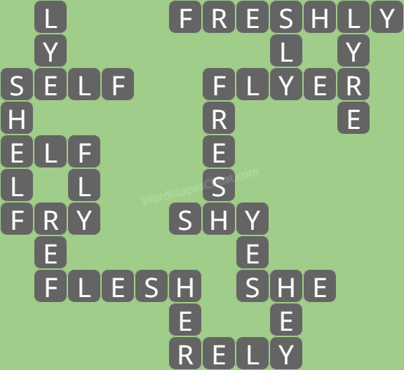 Wordscapes level 8704 answers