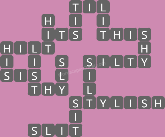 Wordscapes level 8729 answers