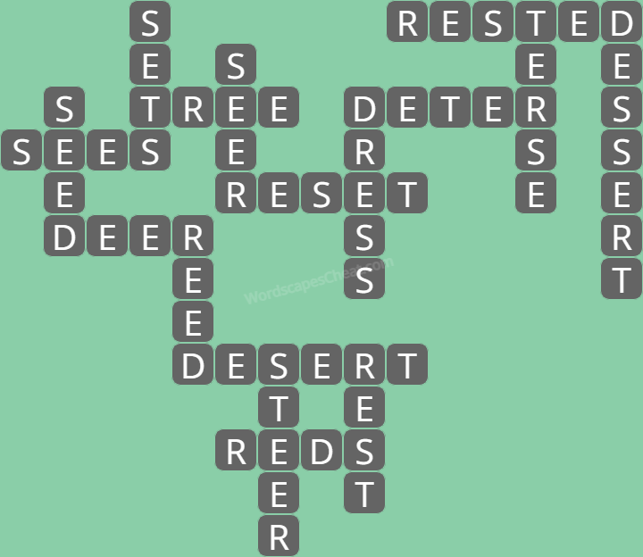 Wordscapes level 8765 answers