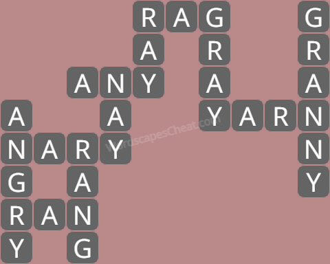 Wordscapes level 8770 answers