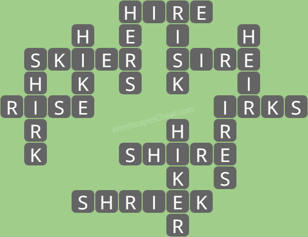 Wordscapes level 8784 answers