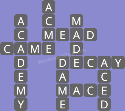 Wordscapes level 8807 answers