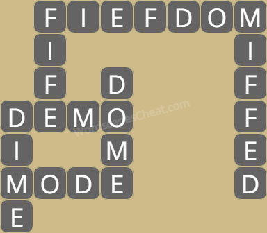 Wordscapes level 8822 answers
