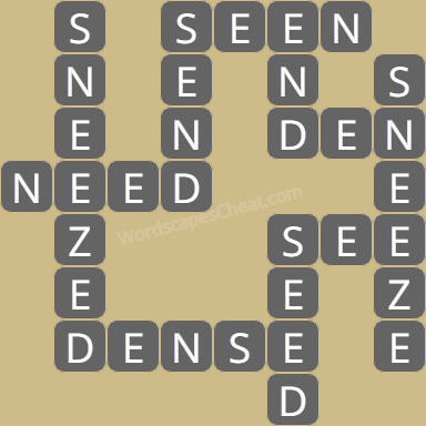 Wordscapes level 8952 answers