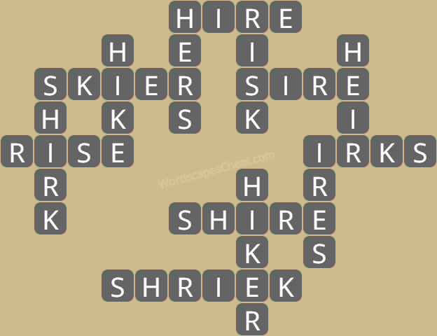 Wordscapes level 9042 answers