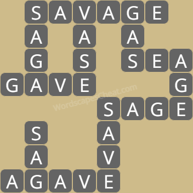 Wordscapes level 9082 answers