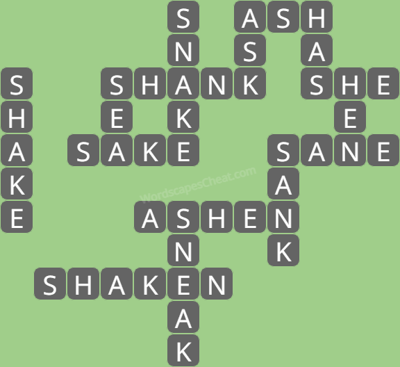 Wordscapes level 9094 answers