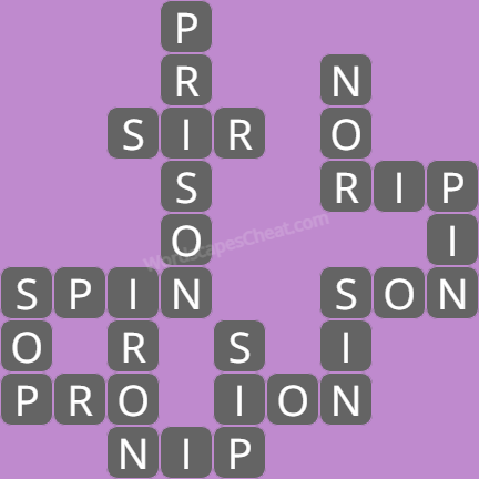 Wordscapes level 9168 answers
