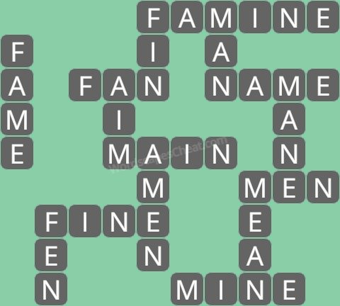 Wordscapes level 9195 answers
