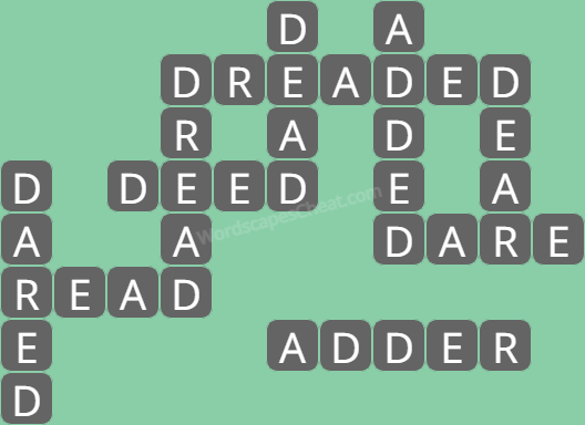 Wordscapes level 9445 answers
