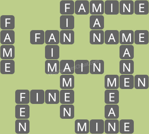 Wordscapes level 9453 answers