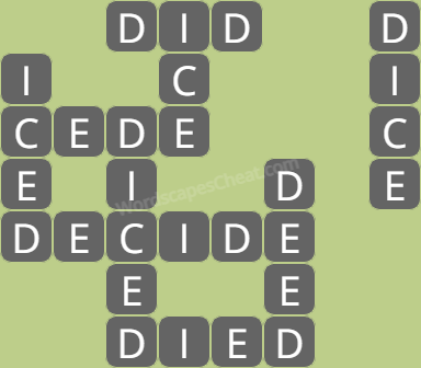 Wordscapes level 9473 answers