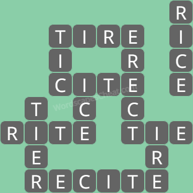Wordscapes level 9495 answers