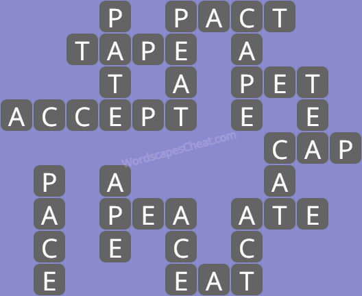 Wordscapes level 9507 answers