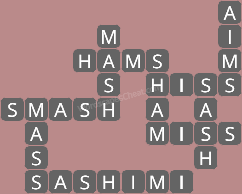 Wordscapes level 9510 answers