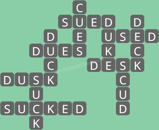 Wordscapes level 9525 answers