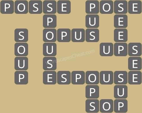 Wordscapes level 9592 answers
