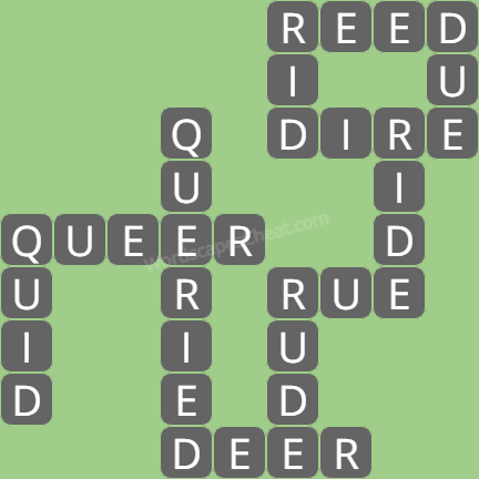 Wordscapes level 9614 answers