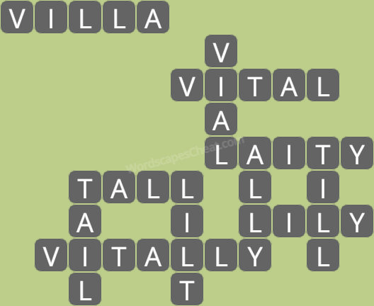 Wordscapes level 9623 answers