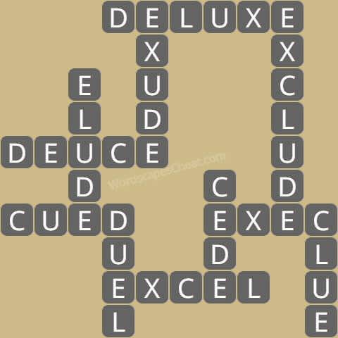 Wordscapes level 9642 answers
