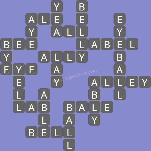 Wordscapes level 9647 answers