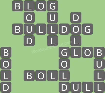 Wordscapes level 9654 answers