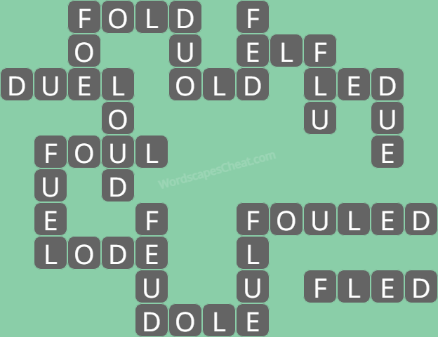 Wordscapes level 9655 answers